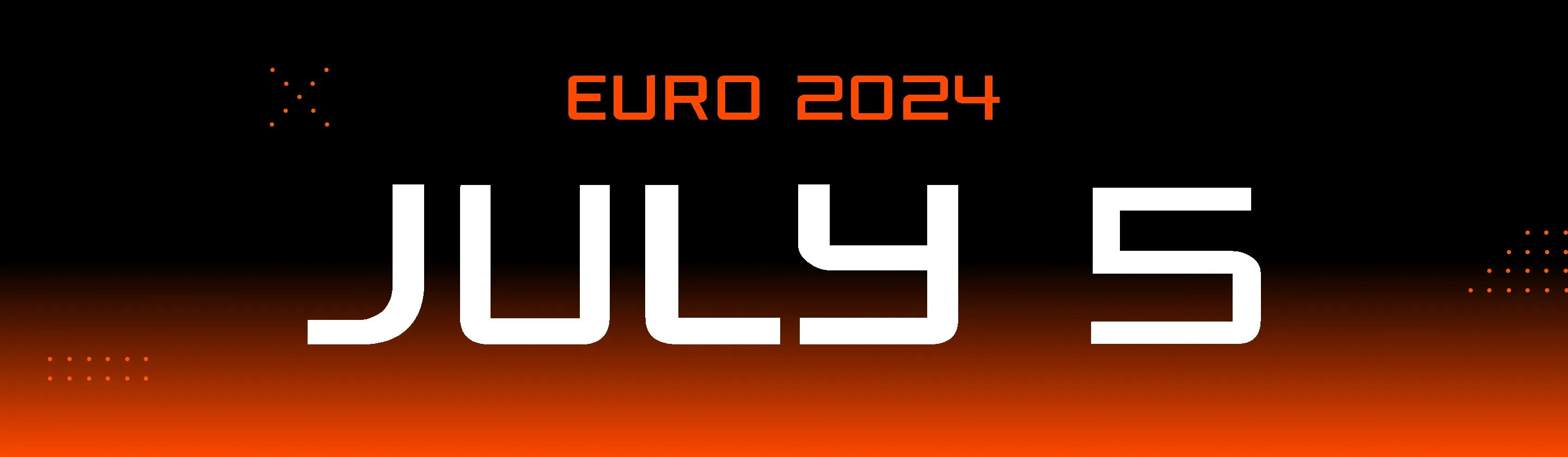 EURO 2024. Knockout Stage. July 5