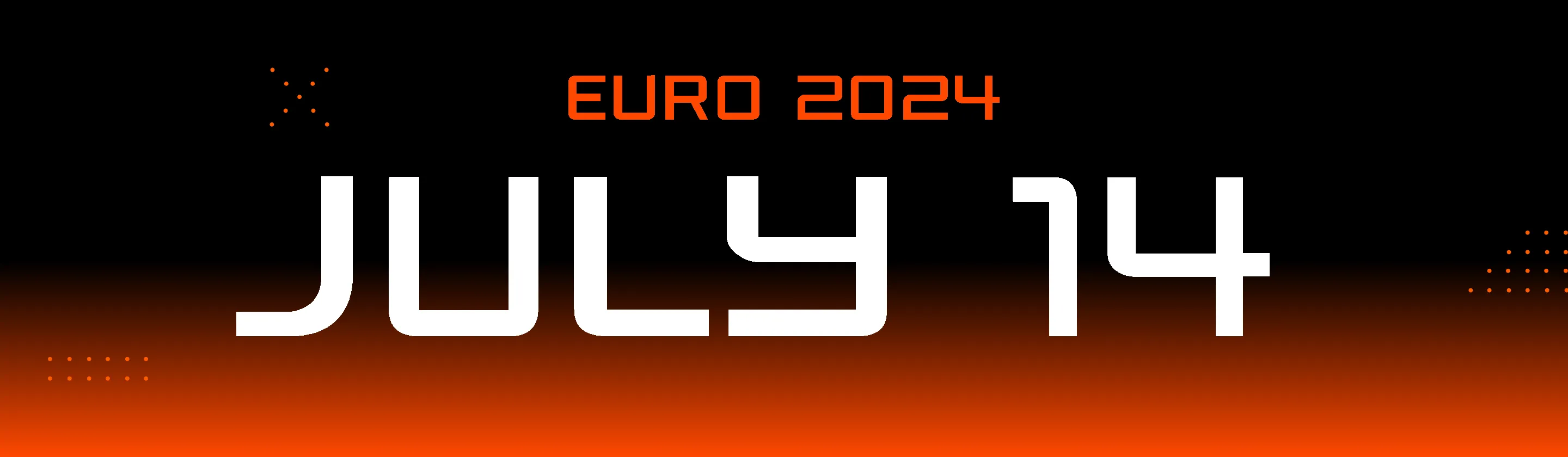 EURO 2024. Final. July 14