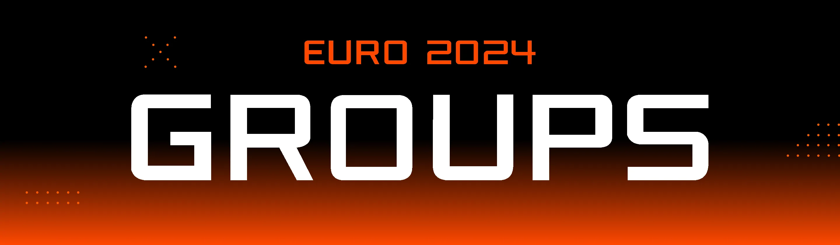 EURO 2024. Groups. June 20